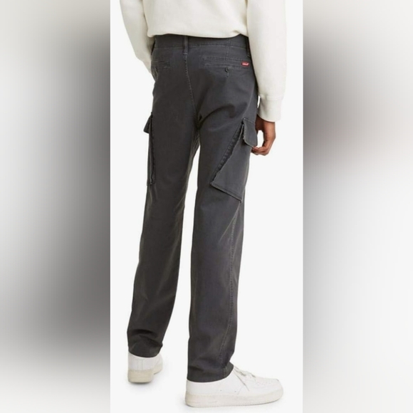 Levis Grey Mens Cargo pants - size 28 - Picture 2 of 5